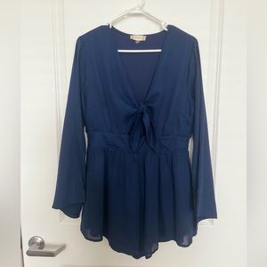 Altard State Romper Navy Blue